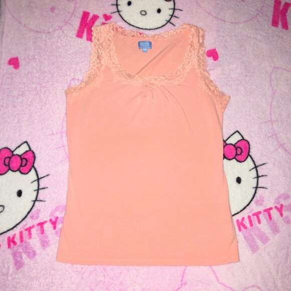 y2k lace trim cami - Picture 1 of 4